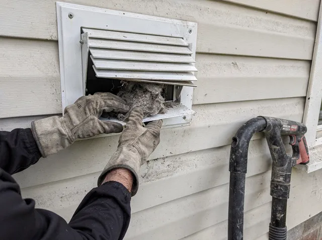 Dryer Exhaust Vent Cleaning in Rockland