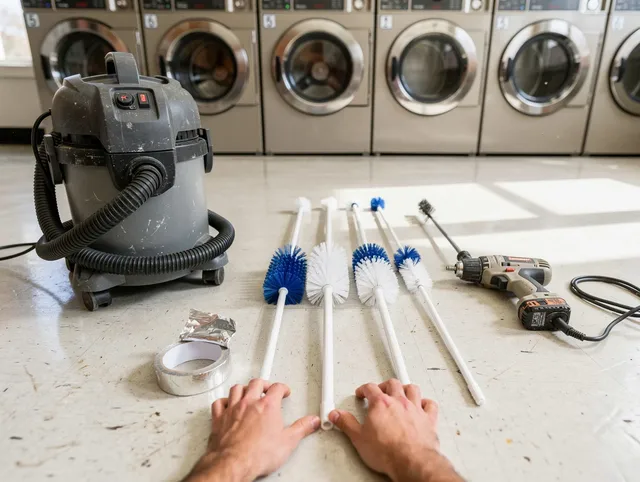 Commercial-grade dryer vent cleaning by Rockland Dryer Vent Cleaning in Rockland