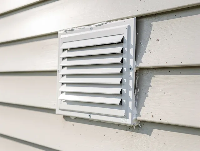 Expert vent cover replacement by Rockland Dryer Vent Cleaning in Rockland