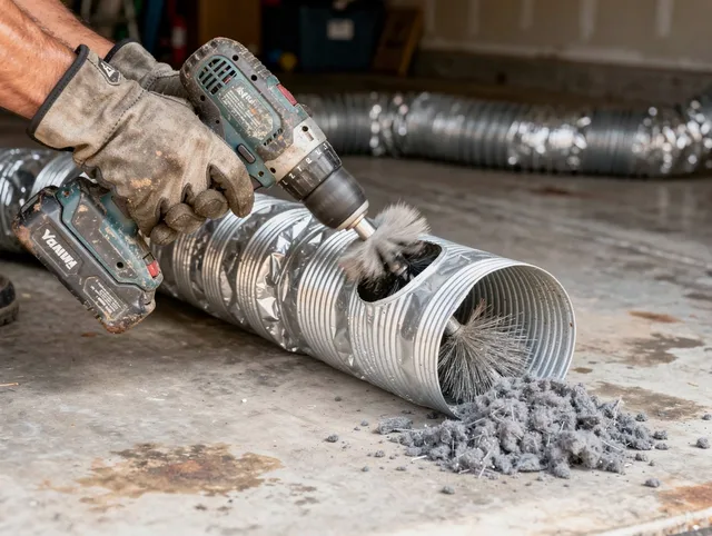 Professional duct cleaning by Rockland Dryer Vent Cleaning in Rockland