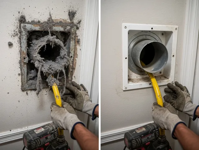 Expert gas dryer vent cleaning by Rockland Dryer Vent Cleaning in Rockland