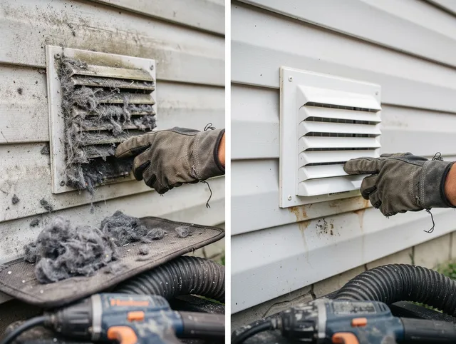Residential dryer vent cleaning by Rockland Dryer Vent Cleaning in Rockland